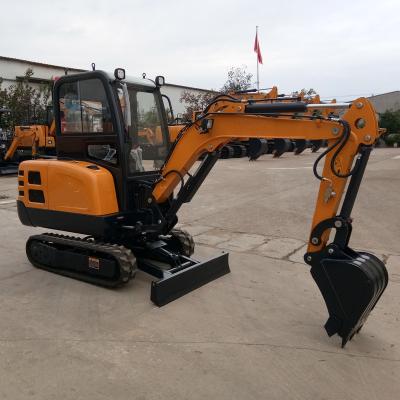 China Construction material shops new design MG25 mini excavator 2.5ton crawler mini excavator with boom swing new excavator price for sale