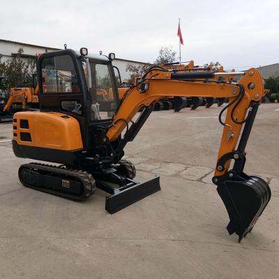 China Building Material Shops Mini Excavator 2.5ton Boom Telescopic Excavator Mini Excavator Rubber Track With CE EPA for sale