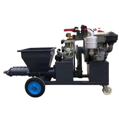 China New 2021 Piston Gypsum Cement Mortar Spraying Machine Discount Price Building Material Shops for sale