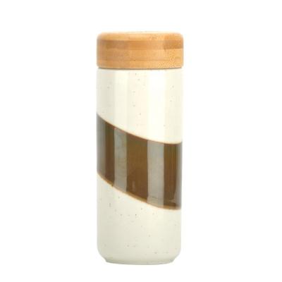 China Sustainable Quality Guaranteed Factory Supply Ceramic Desktop Tumbler With Lid for sale