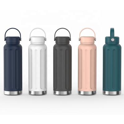 China New Arrival Sustainable Capacity Double Wall Variety Insulated Stainless Steel Sport Portable Vacuum Flask for sale