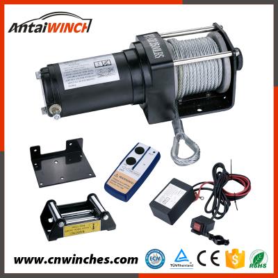 China Portable ATV/UTV Electric Winch 2500lbs at 12v for sale