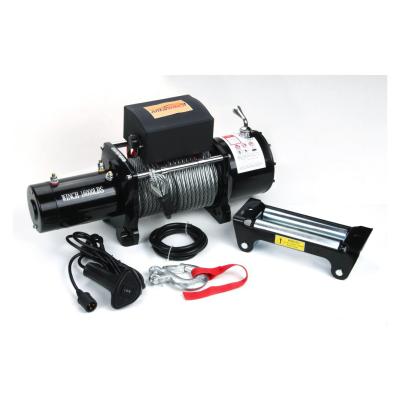 China DC 16000lbs AUTOMATIC Truck Electric Winch 12V for sale