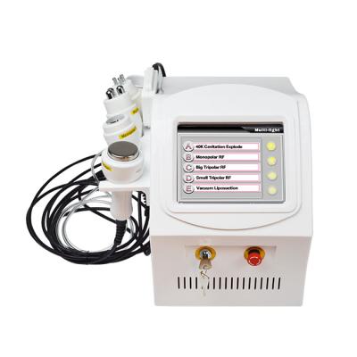 China Weight Loss Weight Loss Body Shape Unoisetion 5 in 1 Ultrasonic RF Vacuum Cavitation Machine for sale