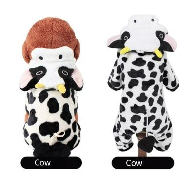 China Wholesale Stocked Fighting Pet Puppy Transformation Equipment Cat Clothing Autumn And Winter Dog Warm Teddy Law Cat Clothes for sale