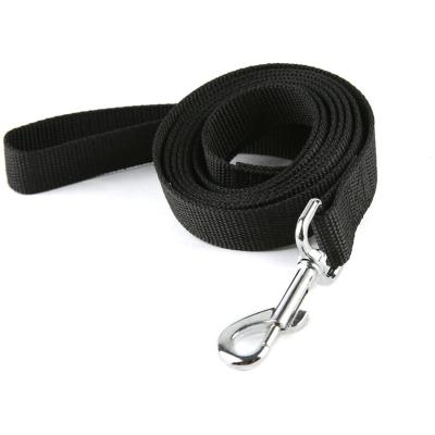 China Pet Stocked Braided Outdoor Explosion Proof Polyester Fiber Punch Resistant Dog Leash for sale