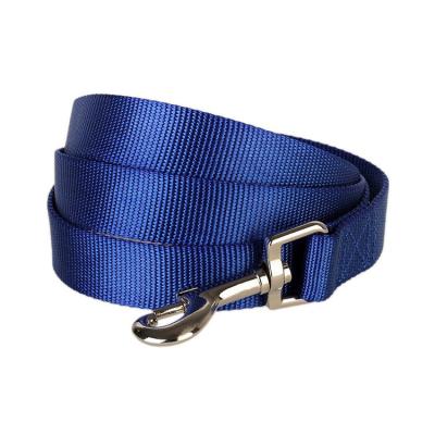 China Nylon Woven Pet Dog Safety Stocked Working Outdoor Pull-Resistant Leash for sale