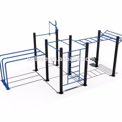 China TUV Certificate Galvanized Steel Outdoor Crossfit Equipment Gym Set for sale