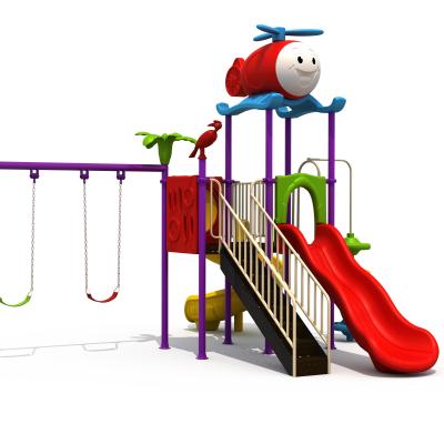 China Backyard Playground Equipment For Kids Slide Swing Combo BLLY-19002 for sale