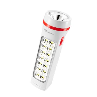 China Portable Rechargeable Emergency LED Torch Flashlight Emergency Light for sale