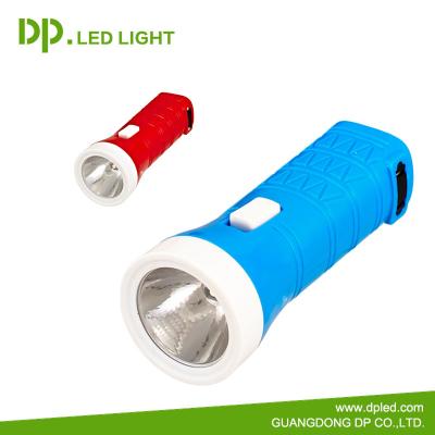 China Outdoor With Quality Customized Plastic Rechargeable 0.5W Led Torch Flashlight Electric Diving Torch for sale