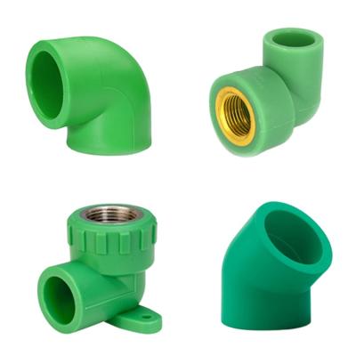 China Plastic hot and cold water pipes hdpe upvc pvc pipe pe ppr fitting pipe and polyethylene ppr pipe fitting tools ppr fitting manufacturer for sale