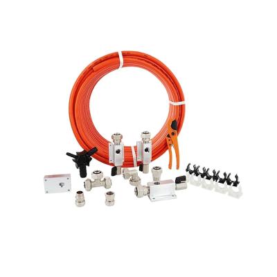 China Aluminum PE Al Pe Air Pipe Cold Air System Pipe Compressor Hose Air Hose Conector Kit Sets for sale