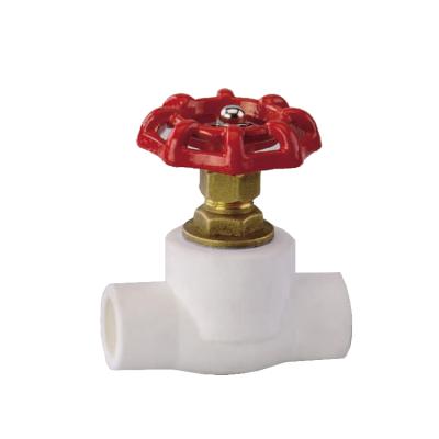 China Custom handwheel 1/2 stem home kitchen 4 inch stop plastic water plumbing ppr gate valves for sale