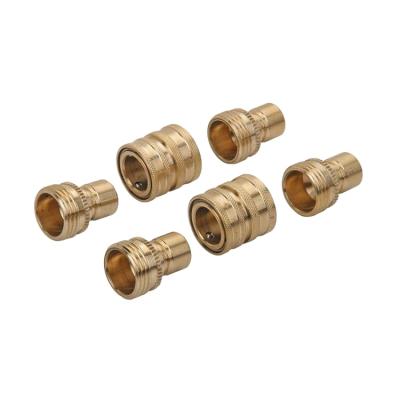 China High Quality Hose Quick Connector Hot and Cold Water Pipes Brass Water Hose Fitting HAMBER-100766 for sale