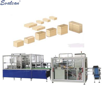 China Food Manufacturer Carton Cardboard Box Forming Filling and Sealing Machine for sale