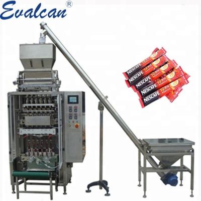 China Vertical Beverage Stickpack Multi-Lane Coffee Shape Fill And Seal Stick Pack Machine for sale