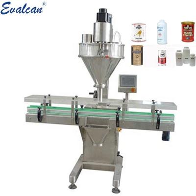 China Automatic Food Milk Powder Tin Can Filling Line Machine for sale