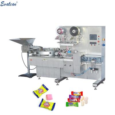 China Automatic Wrapping Food Candy Chewing Gum Packaging Machine for sale