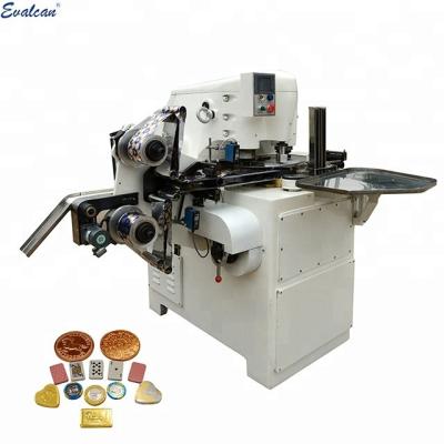 China Food Chocolate Coin Wrapping / Foil Packing Machine for sale