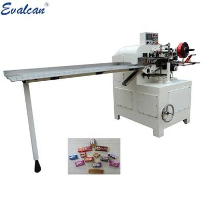 China Automatic Chocolate Fold Wrapping Products Square Chocolate Plastic Film Wrapping Machine for sale