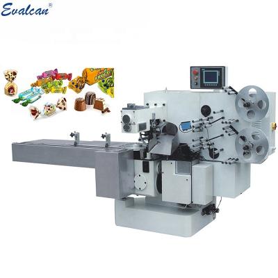 China Small Fruit Twist Double Sweet Hard Food Milk Candy Packing Wrapping Machine for sale