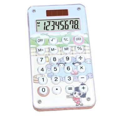 China Custom Colorful Digit 8 Toy Calculator For Student Of General Purpose Calculator for sale