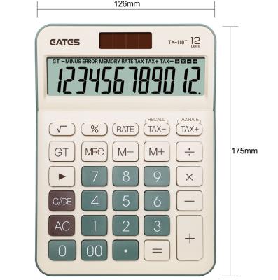 China Colorful Solar Tax Calculator Electronic Calculator Professional Tax Calculator for sale