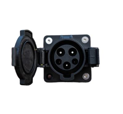 China SAE J1772 EV Charging Connector Socket Type1 Smart Ev Charging Socket for sale