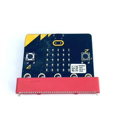 China BBC Micro: Breakout Board BBC Micro Bit Connectors Socket Bit Connector 1.27mm 40 Pin Type B Socket Red For Microbit External Programming Board for sale