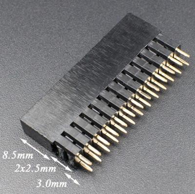 China PCB Stacking 2.54mm Female Header Connectors for Arduino, Raspberry PCB Board for sale