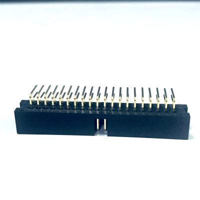 China LED TV Display Control Board PCB Box Header 2.54 Mm Pitch 2x20 Pin Double Row Position Right Angle Type Gold Plating For Panel Socket Female Connector pcb board for sale