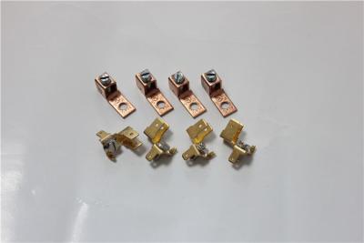 China small electronic components, brass stamping parts for electric german socket parts for sale