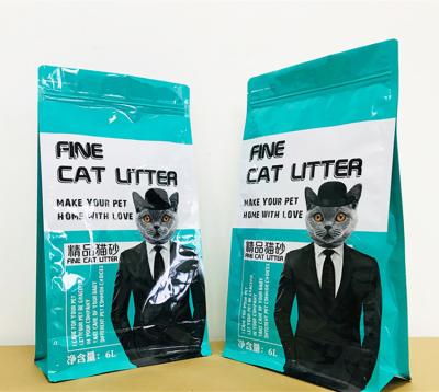 China Wholesale Cat Sand Tofu 6L Green Tea Tofu Viable Scented Cat Litter Flushable For Cat Toilet for sale