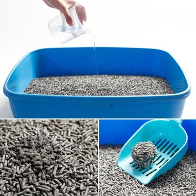 China Wholesale Cat Sand 2mm Activated Charcoal Viable Tofu Cat Litter Super Deodorant for sale