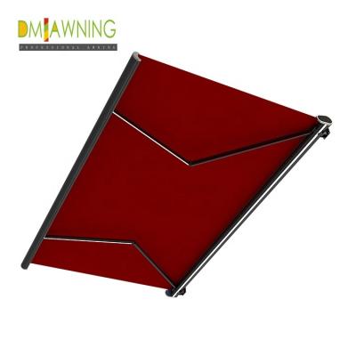 China 2022 Full Cassette Retractable Tent Anti-UV With LED Light Folding Arm 4x3M for sale