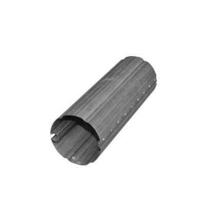 China Wholesale Galvanized Steel Windproof Tube For 70mm /78mm Folding Arm Tent Roller Tube for sale