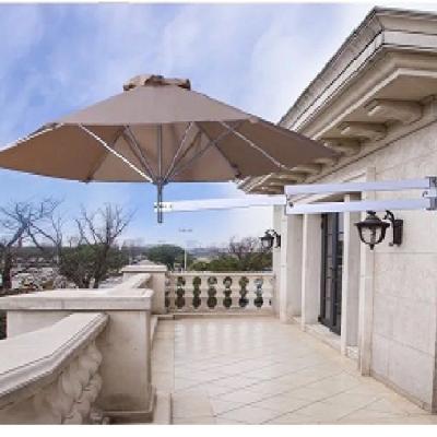 China Outdoor acrylic wall mounted cantilever umbrella for sale, patio umbrella, garden umbrellas for sale