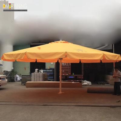 China Sun 5m Modern Outdoor Garden Parasol Double Top Umbrella 4m On Sale, Patio Umbrella, Garden Parasols for sale