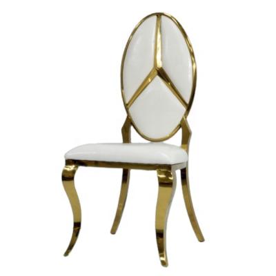 China Modern Stainless Steel Gold Reception Chair Furniture Waiting Chair For Sale LS0125 for sale