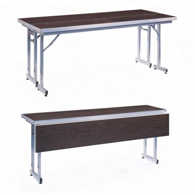 China Luxury Collapsible Table Top And Table Leg Folding Conference Table With Foldable Table Top For Meetings for sale