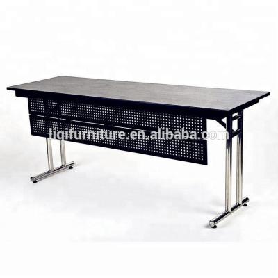 China (Height) IBM Adjustable Foldable Study Table with Folding Modesty Panel for sale