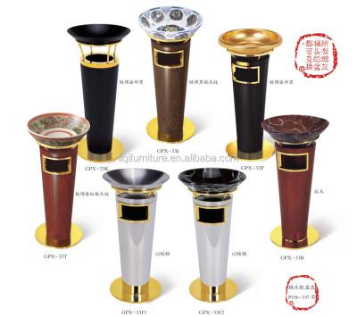 China Hotel lobby floor standing ashtray trash cans for hotel hospital lobby airport public places for sale