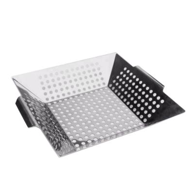 China Perfect Corrosion Resistance BBQ Grill Charcoal Basket Grill Vegetable Basket for All Grills and Veggies for sale