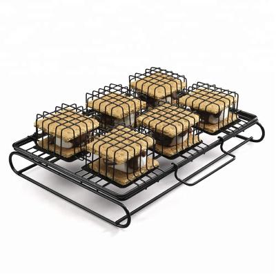 China Easily Cleaned Non-Stick BBQ Grill Charcoal S'mores Grill Rack, S'more Maker for sale