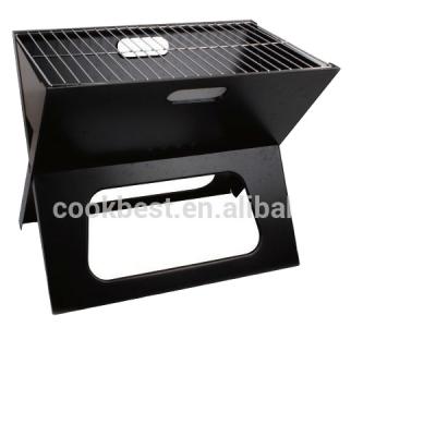 China Adjustable Height BBQ Charcoal Grill Special X-Shaped Folding Portable BBQ Grill for sale