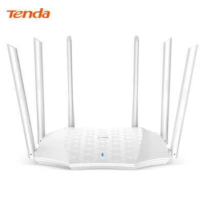 China Firmwaer Tenda AC21 2100M Gigabit Router 2.4GHz 5GHz WiFi Home Repeater 6 Antenna Network Dual Band Wifi Router English for sale