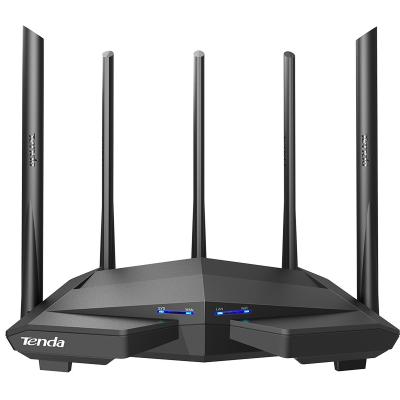 China English Version Tenda AC11 Gigabit Router 1200Mbps 2.4G 5G 1WAN 3 LAN Wifi Repeater Home Dual Band Router for sale