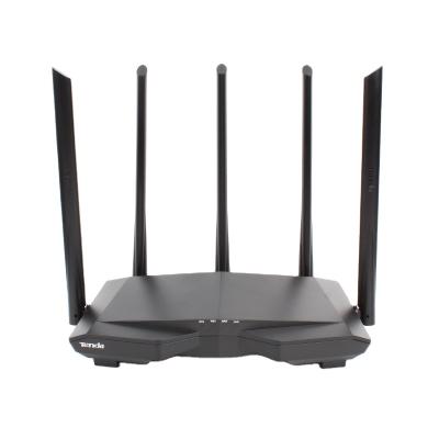 China Tenda AC7 wifi Routers 11AC 2.4Ghz/5.0Ghz Wifi Home Router Repeater 1*WAN+3*LAN 5*6dbi High Gain Antennas English Firmware for sale