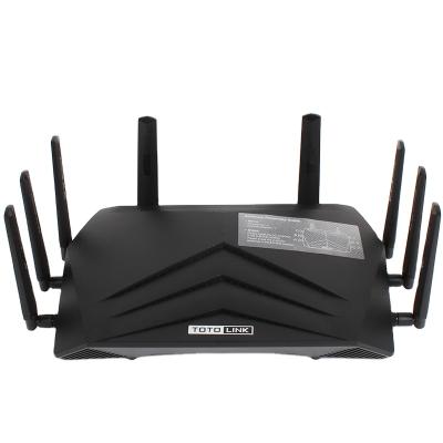 China TOTOLINK A8000 RU Wireless Gaming Router AC4300 Tri Band Gigabit Router 8*5dBi Home Antennas USB3.0 Port 4300mbps for sale